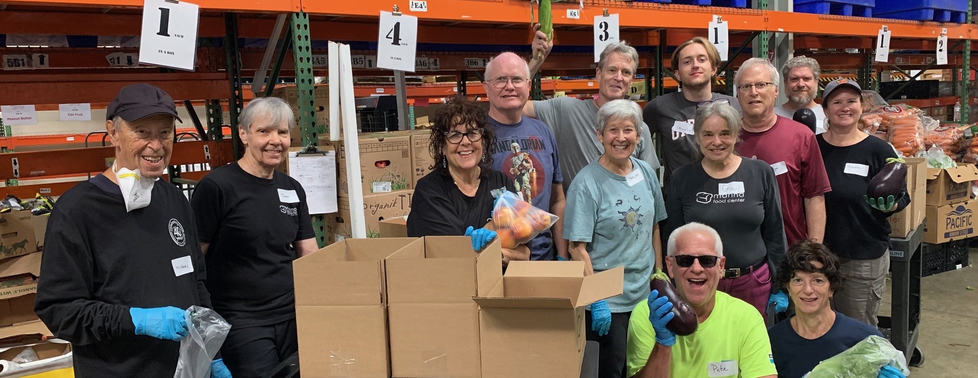 Temple Beth Ami Harvest Against Hunger Drive 2023